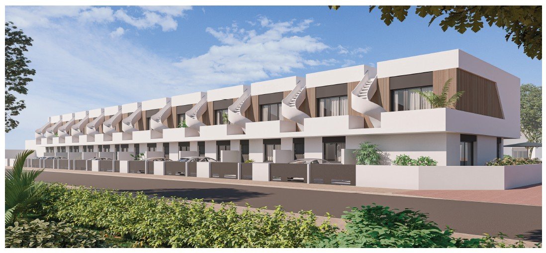 Moderne Stadthäuser → 2,8 km vom Meer und Gemeinschaftspool entfernt → Pilar de la Horadada Moderne Stadthäuser → 2,8 km vom Meer und Gemeinschaftspool entfernt → Pilar de la Horadada