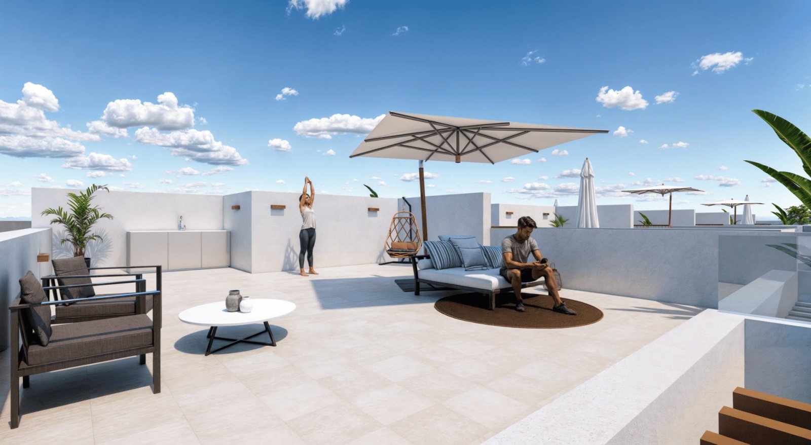 Exklusive freistehende Häuser mit privatem Pool und Garten, Torre-Pacheco Exklusive freistehende Häuser mit privatem Pool und Garten, Torre-Pacheco