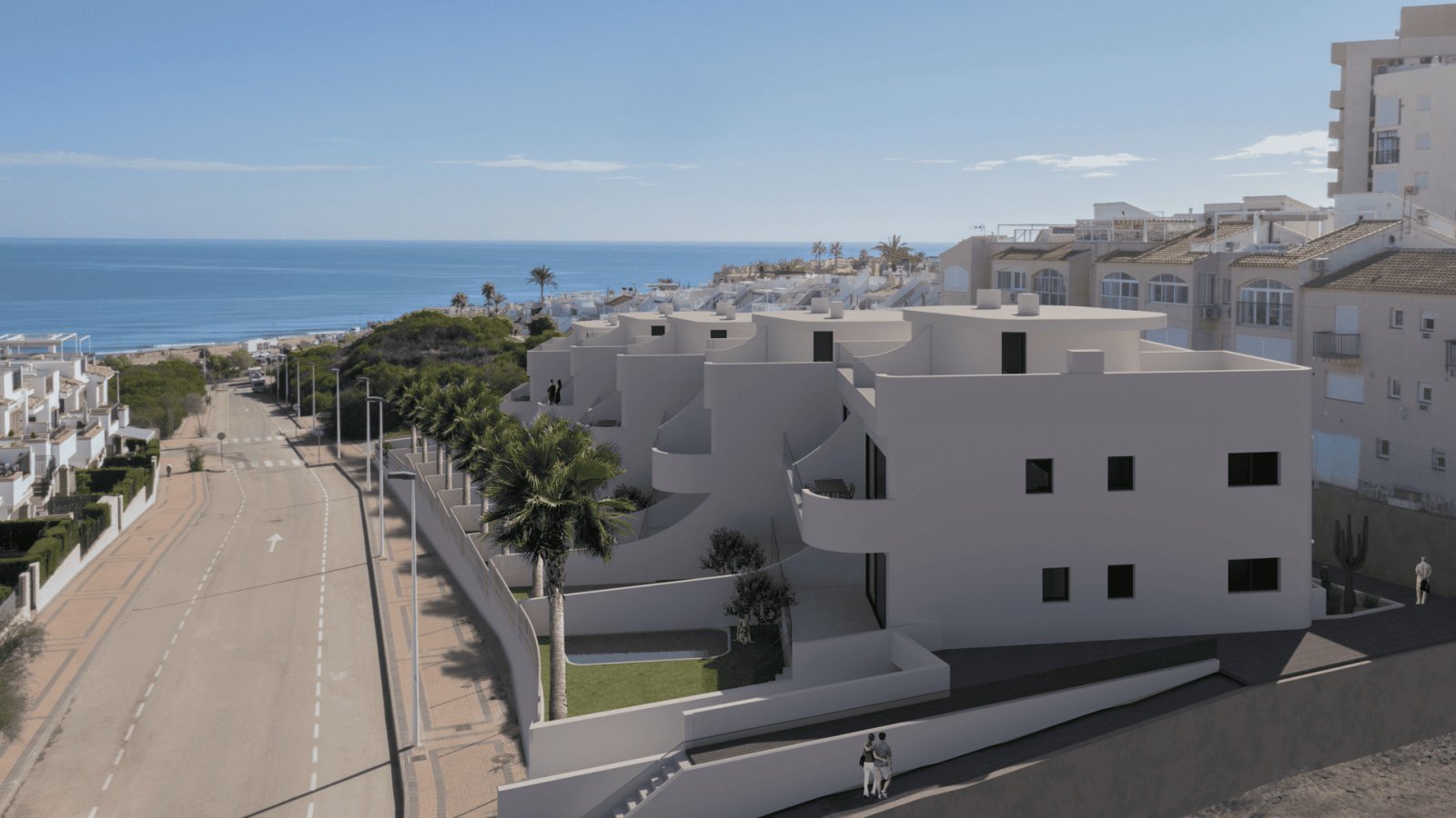Exklusive Bungalows, 1 km vom Meer entfernt mit Swimmingpool, Torrevieja Exklusive Bungalows, 1 km vom Meer entfernt mit Swimmingpool, Torrevieja