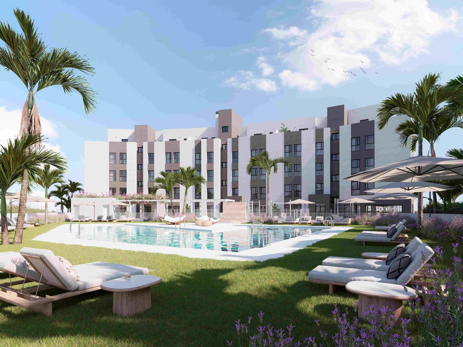 Moderne Apartments, 3 km vom Meer entfernt und mit Swimmingpool, Mijas Moderne Apartments, 3 km vom Meer entfernt und mit Swimmingpool, Mijas