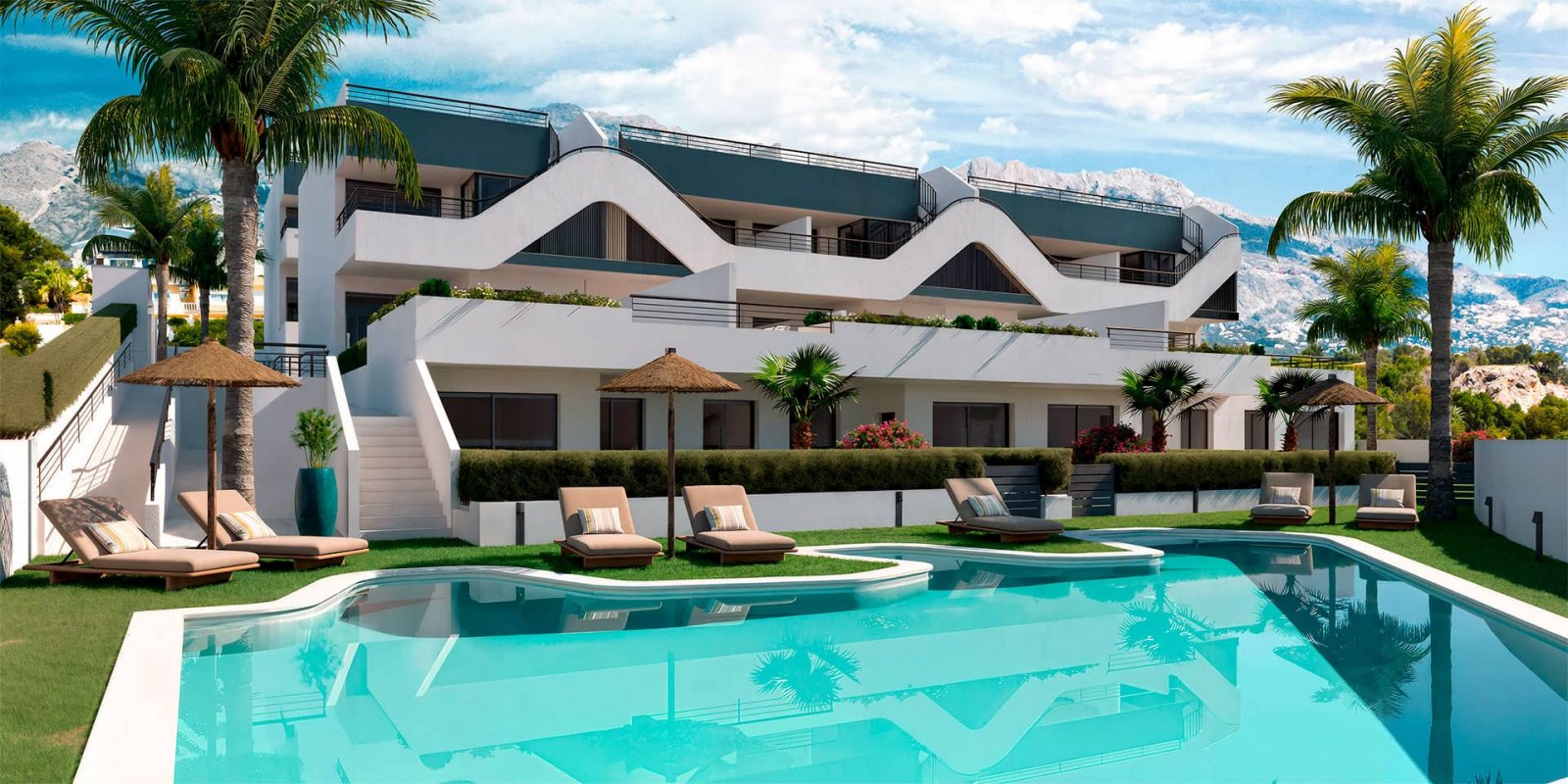 Attraktive Strandresidenz mit Swimmingpool, Alfaz del Pi Attraktive Strandresidenz mit Swimmingpool, Alfaz del Pi