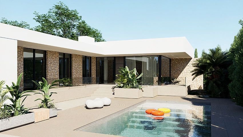 Exklusives Chalet mit Garten und Terrasse, El Chaparral Exklusives Chalet mit Garten und Terrasse, El Chaparral
