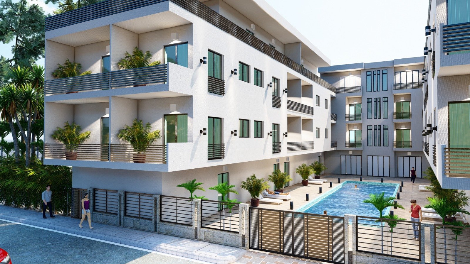 Zwei-Zimmer-Apartment mit Poolblick – Ratenzahlung möglich, Athena Resort, Hurghada Zwei-Zimmer-Apartment mit Poolblick – Ratenzahlung möglich, Athena Resort, Hurghada