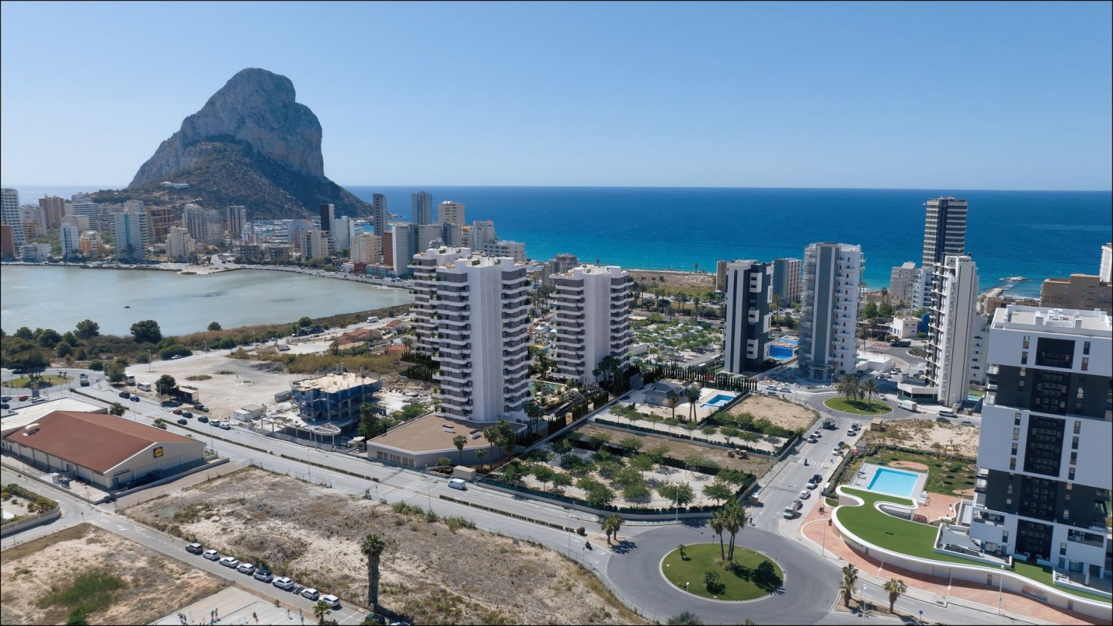 Luxusapartments mit Meerblick, 450 m vom Strand entfernt, Calpe Luxusapartments mit Meerblick, 450 m vom Strand entfernt, Calpe