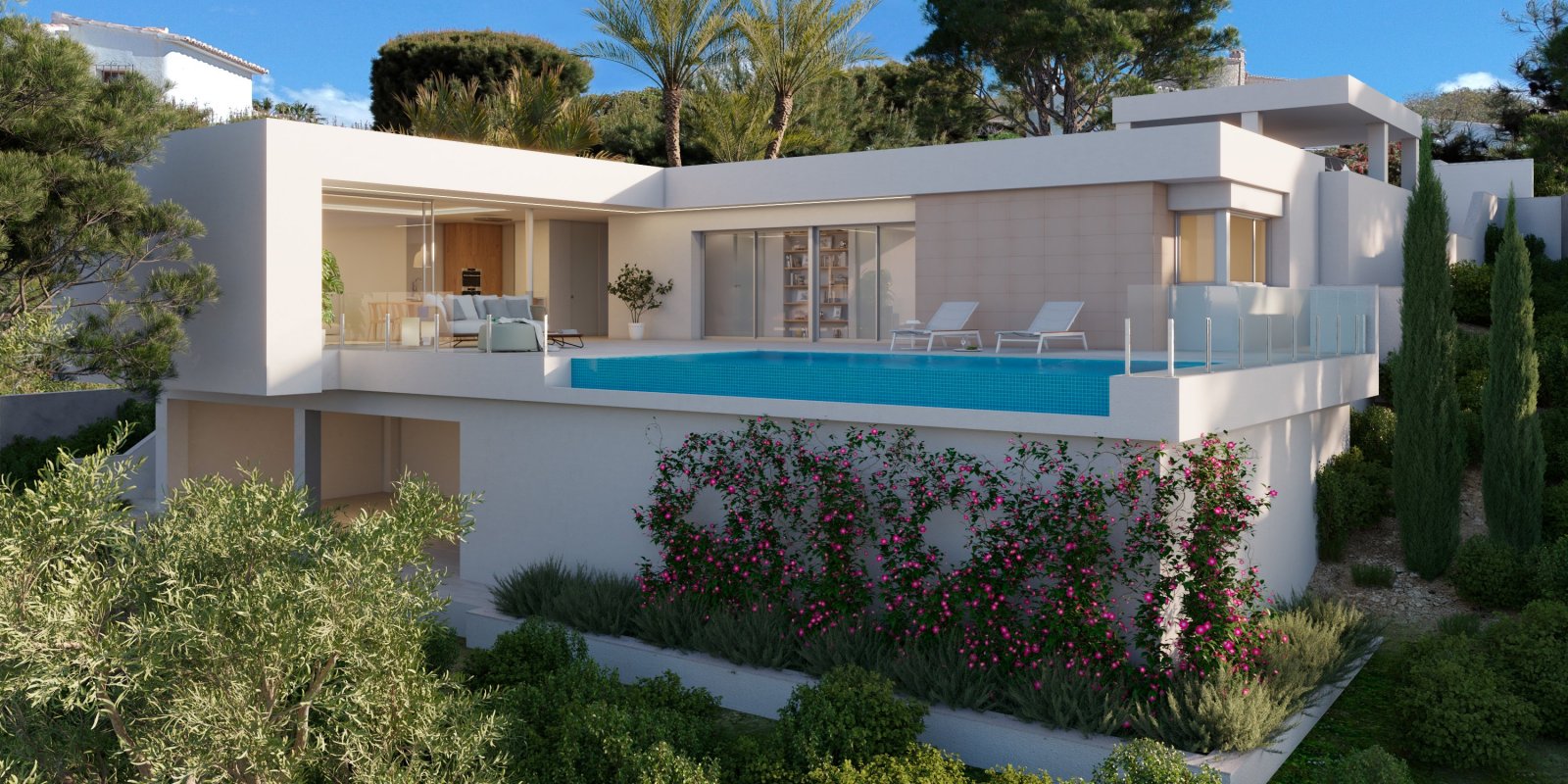 Exklusive Villen, Meerblick und privater Pool, Cumbre del Sol Exklusive Villen, Meerblick und privater Pool, Cumbre del Sol
