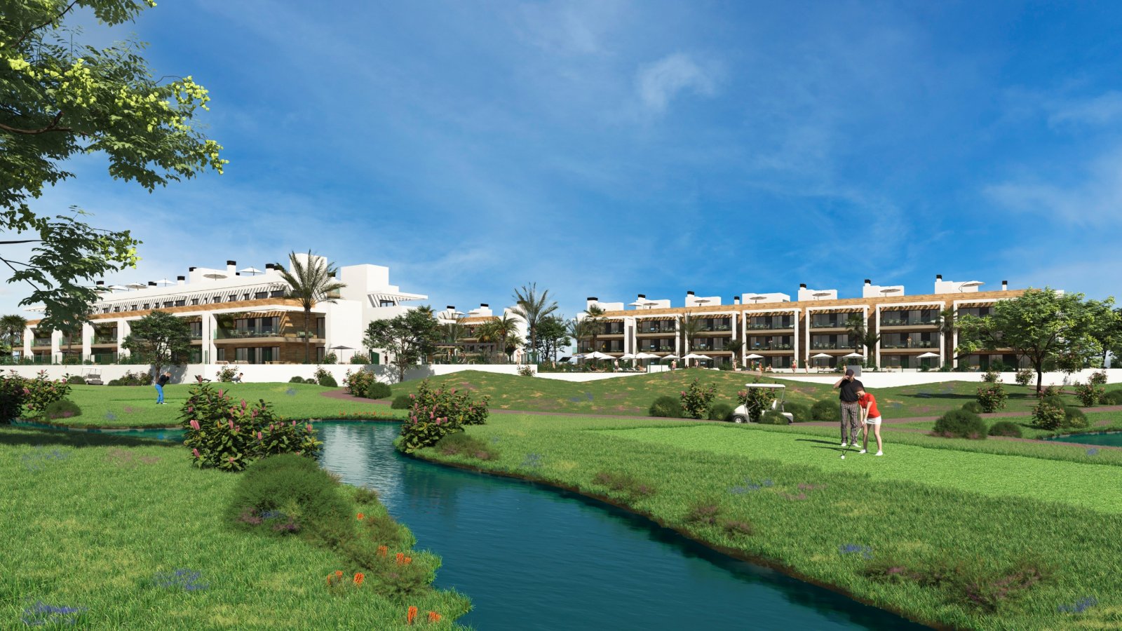 Moderne Apartments am Meer, 100 m vom Golfplatz Los Alcázares entfernt Moderne Apartments am Meer, 100 m vom Golfplatz Los Alcázares entfernt