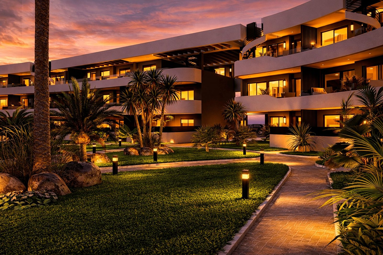 Moderne Apartments, 700 m vom Strand entfernt mit Meerblick, Los Alcázares Moderne Apartments, 700 m vom Strand entfernt mit Meerblick, Los Alcázares