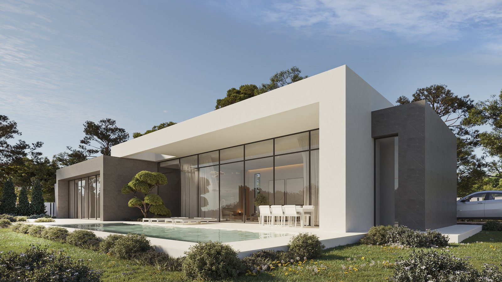 Luxuriöse Villa mit Pool und Terrasse, 1,3 km vom Meer entfernt, Calpe Luxuriöse Villa mit Pool und Terrasse, 1,3 km vom Meer entfernt, Calpe