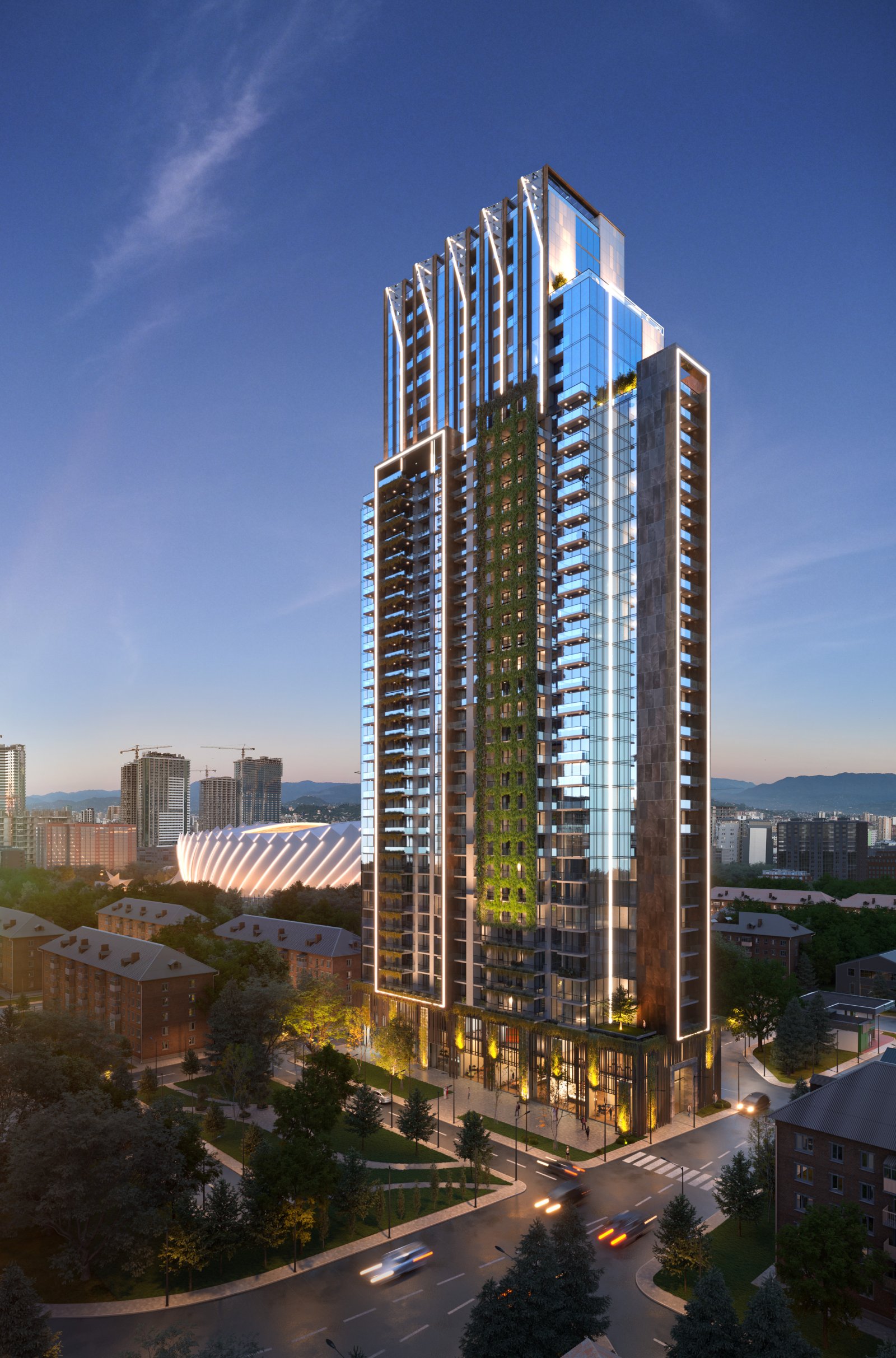 Luxury Business-class residential complex in Batumi Luxury Business-class residential complex in Batumi