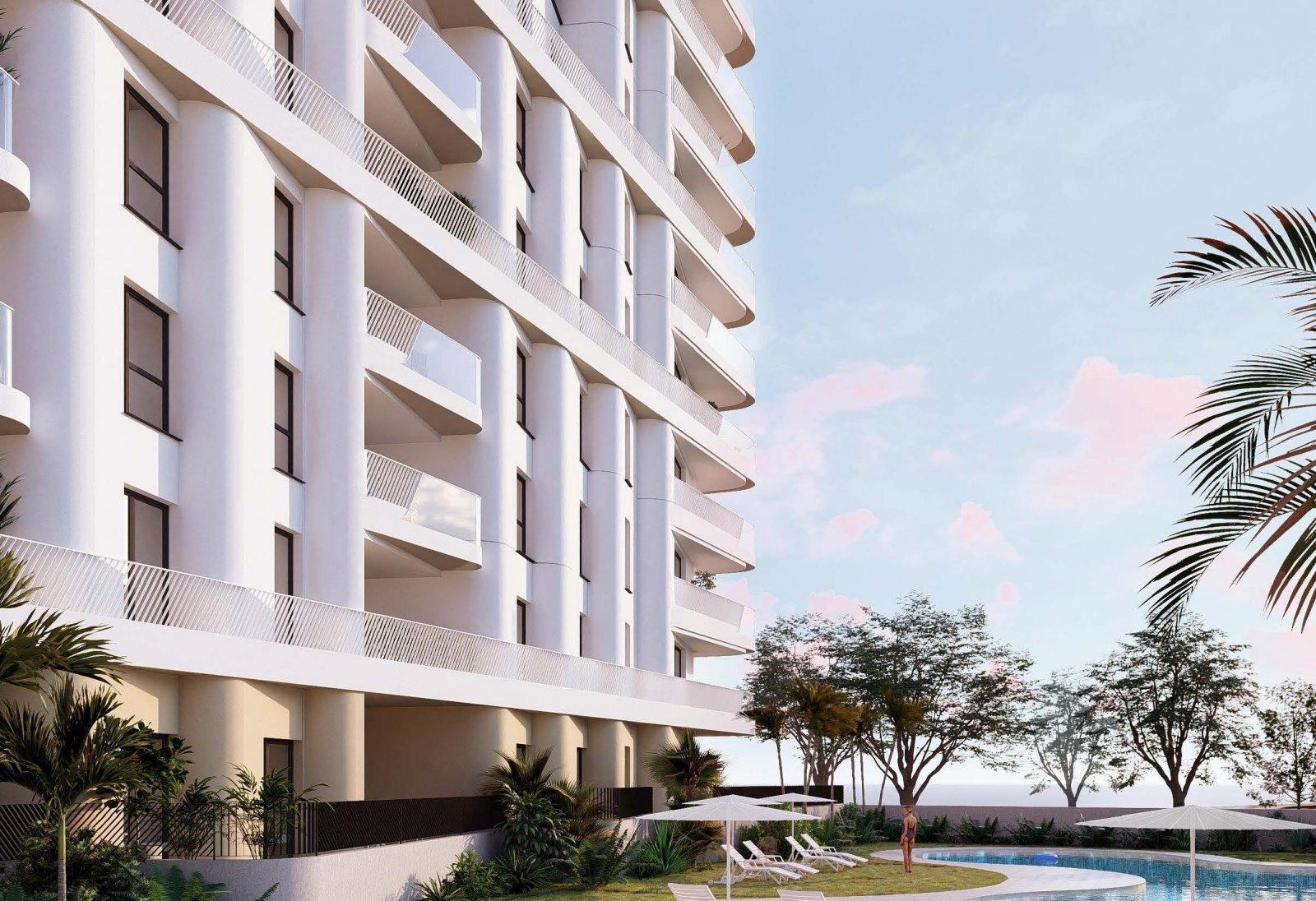 Gemütliches Zweizimmer-Apartment mit Terrasse und Meerblick in der Nähe von Villajoyosa Gemütliches Zweizimmer-Apartment mit Terrasse und Meerblick in der Nähe von Villajoyosa