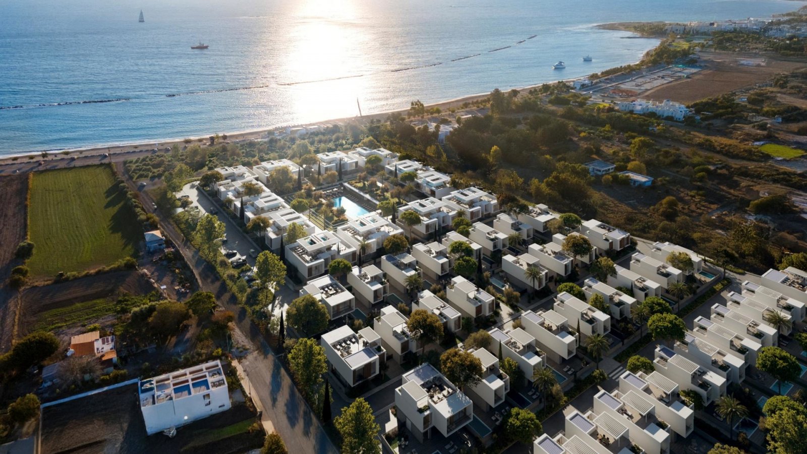 Luxuriöses Apartment mit vier Schlafzimmern, direkt am Meer, Paphos Luxuriöses Apartment mit vier Schlafzimmern, direkt am Meer, Paphos