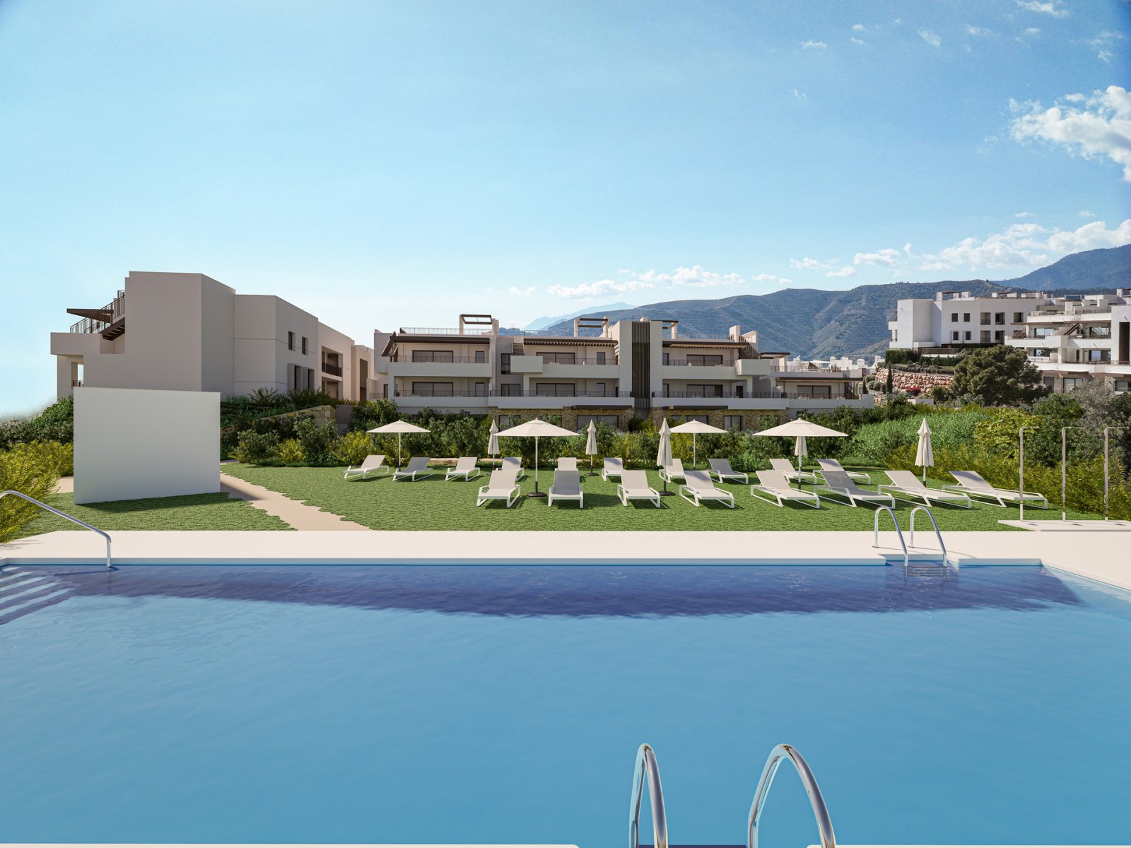 Exklusive Apartments mit Meerblick und Swimmingpool, Istán Exklusive Apartments mit Meerblick und Swimmingpool, Istán