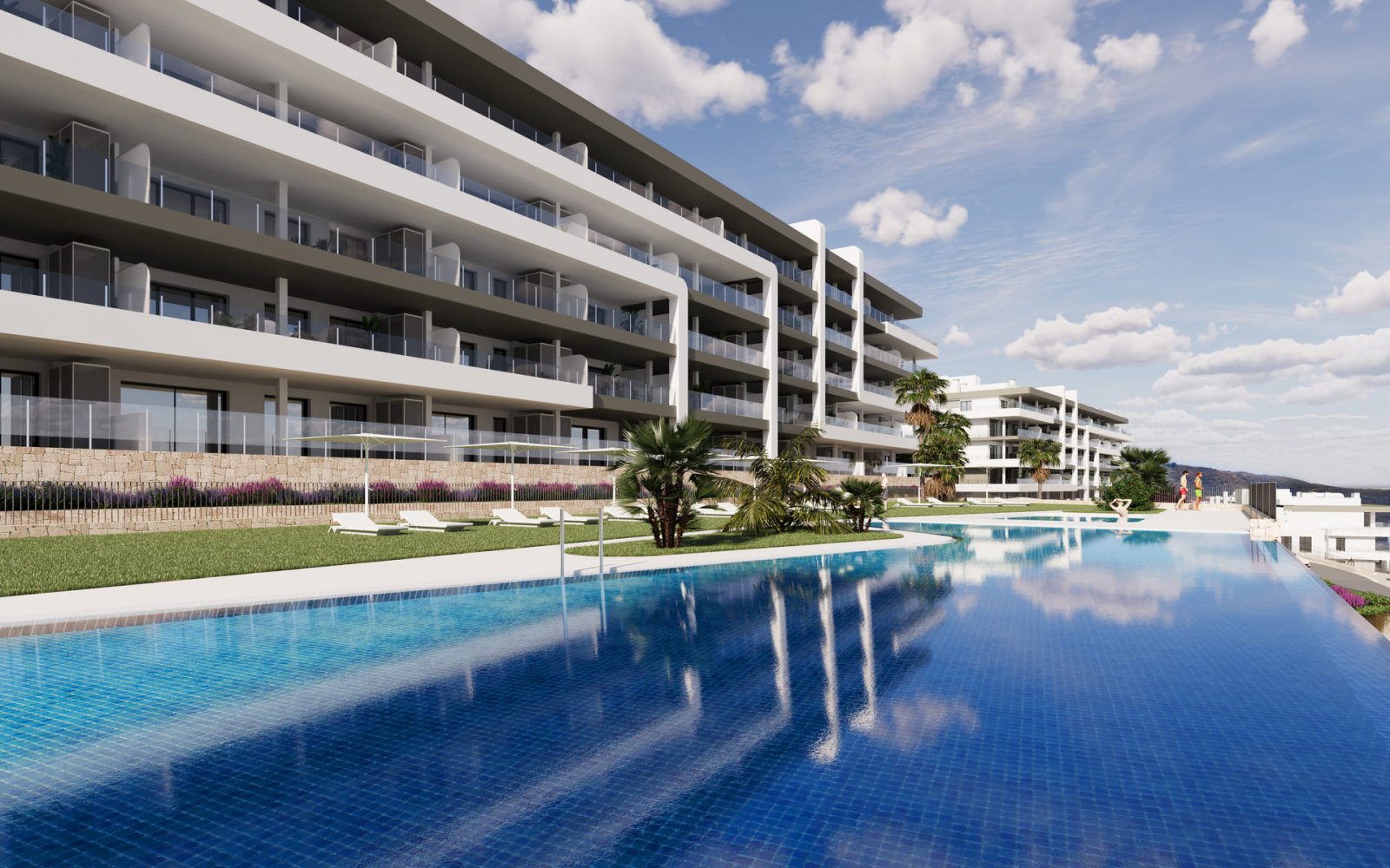 Moderne Apartments mit Meer- und Poolblick, Mutxamel Moderne Apartments mit Meer- und Poolblick, Mutxamel