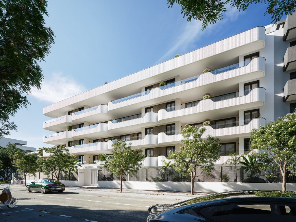 Moderne Apartments, 300 m vom Strand entfernt mit Meerblick, Torre del Mar Moderne Apartments, 300 m vom Strand entfernt mit Meerblick, Torre del Mar
