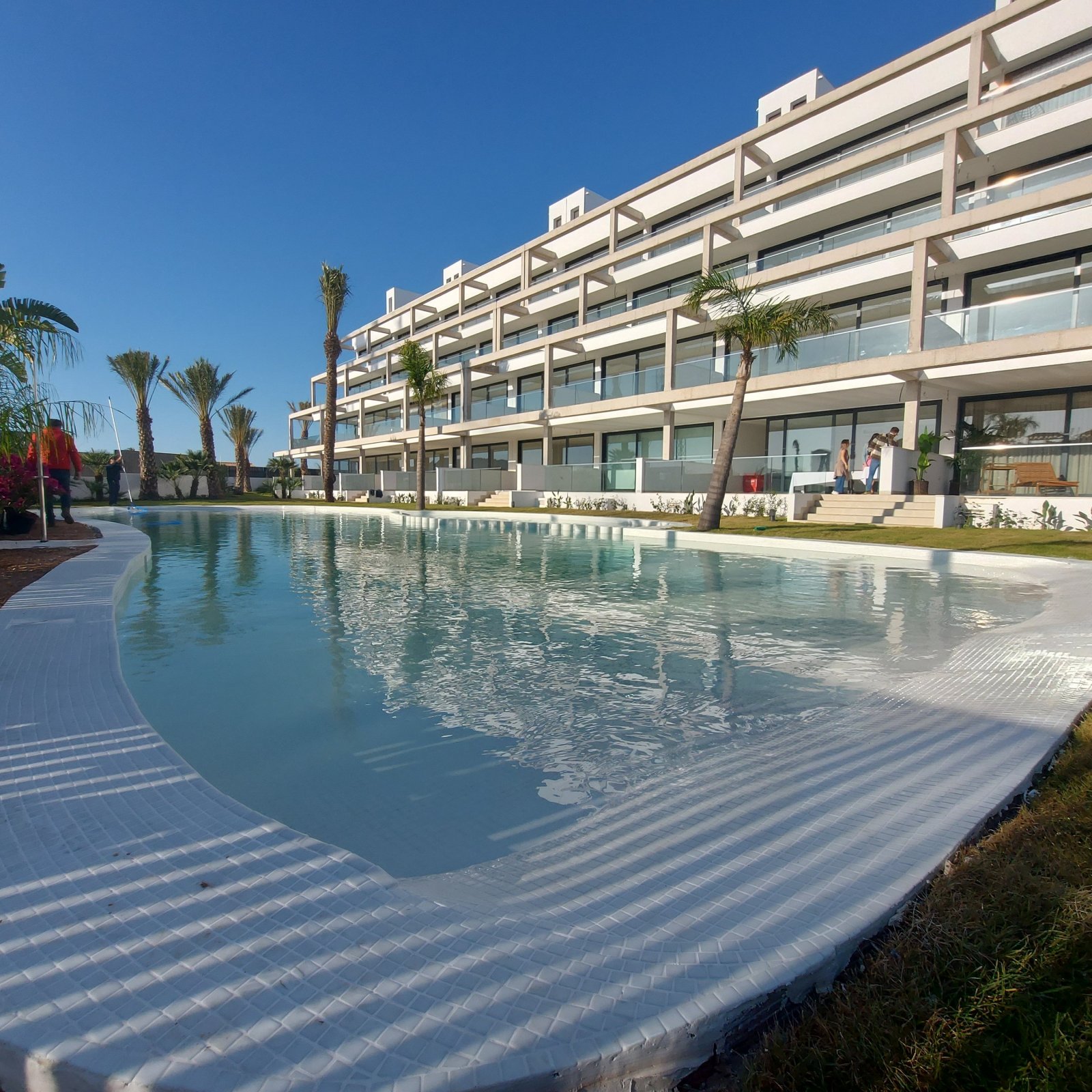 Moderne Apartments 400 m vom Meer entfernt, mit Swimmingpool und Garage, Mar de Cristal Moderne Apartments 400 m vom Meer entfernt, mit Swimmingpool und Garage, Mar de Cristal