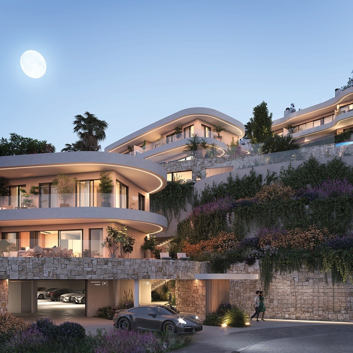 Exklusive Stadthäuser mit privatem Pool und Terrasse, in Meeresnähe, Fuengirola Exklusive Stadthäuser mit privatem Pool und Terrasse, in Meeresnähe, Fuengirola