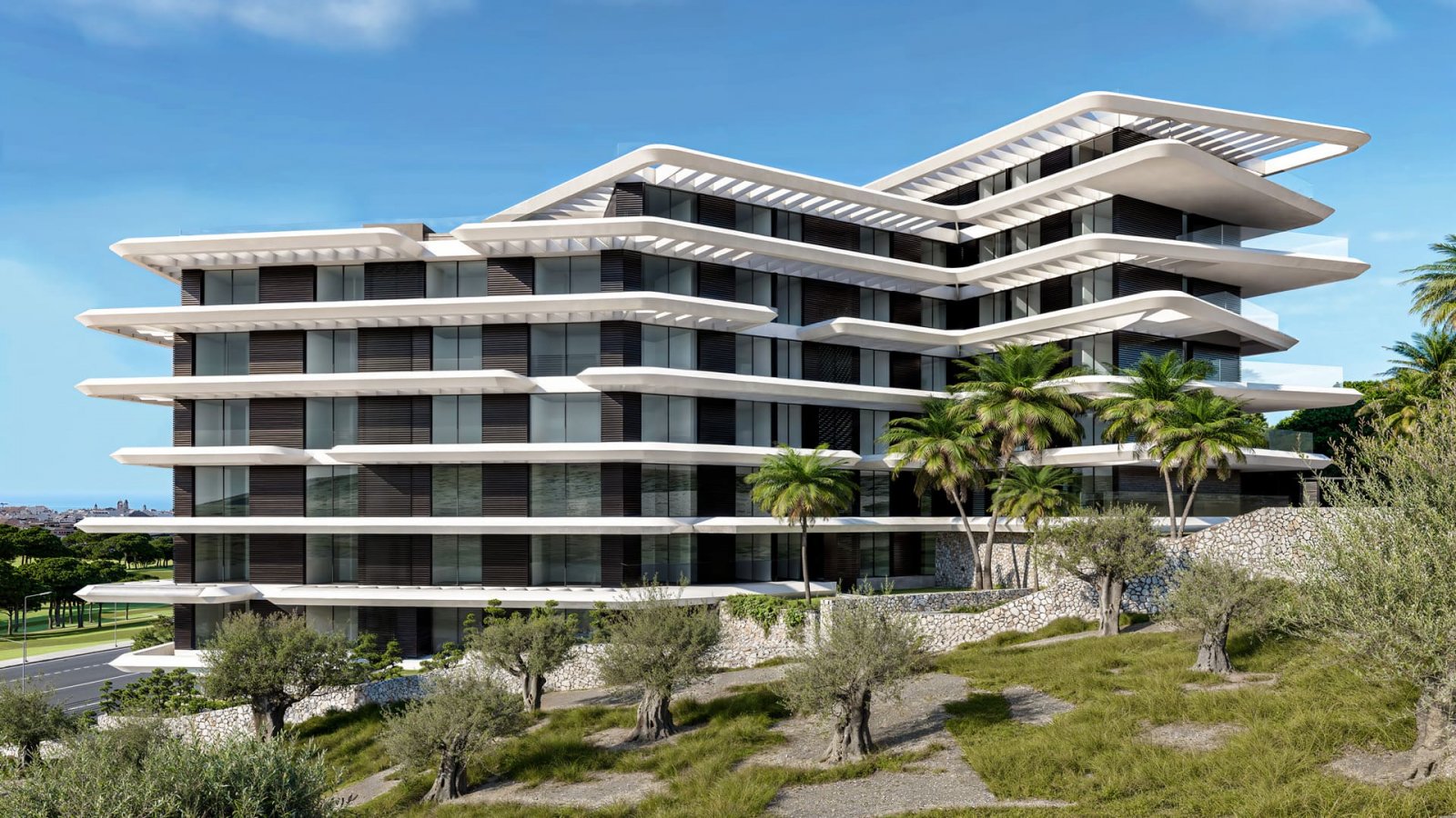Moderne Apartments mit Meerblick, 2 km vom Strand entfernt, Estepona Moderne Apartments mit Meerblick, 2 km vom Strand entfernt, Estepona