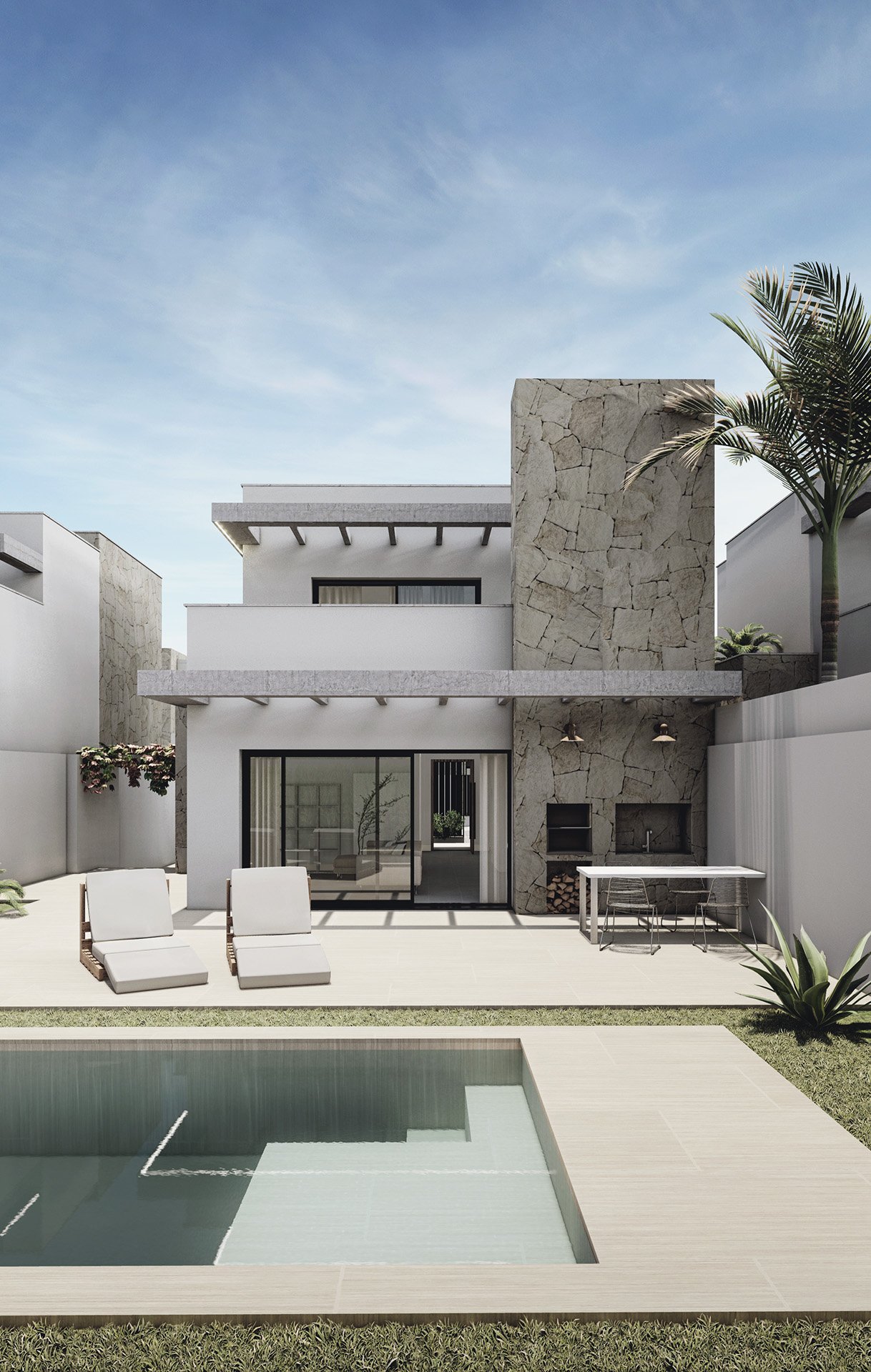 Exklusives freistehendes Haus mit Meerblick und privatem Pool, San Juan de los Terreros Exklusives freistehendes Haus mit Meerblick und privatem Pool, San Juan de los Terreros
