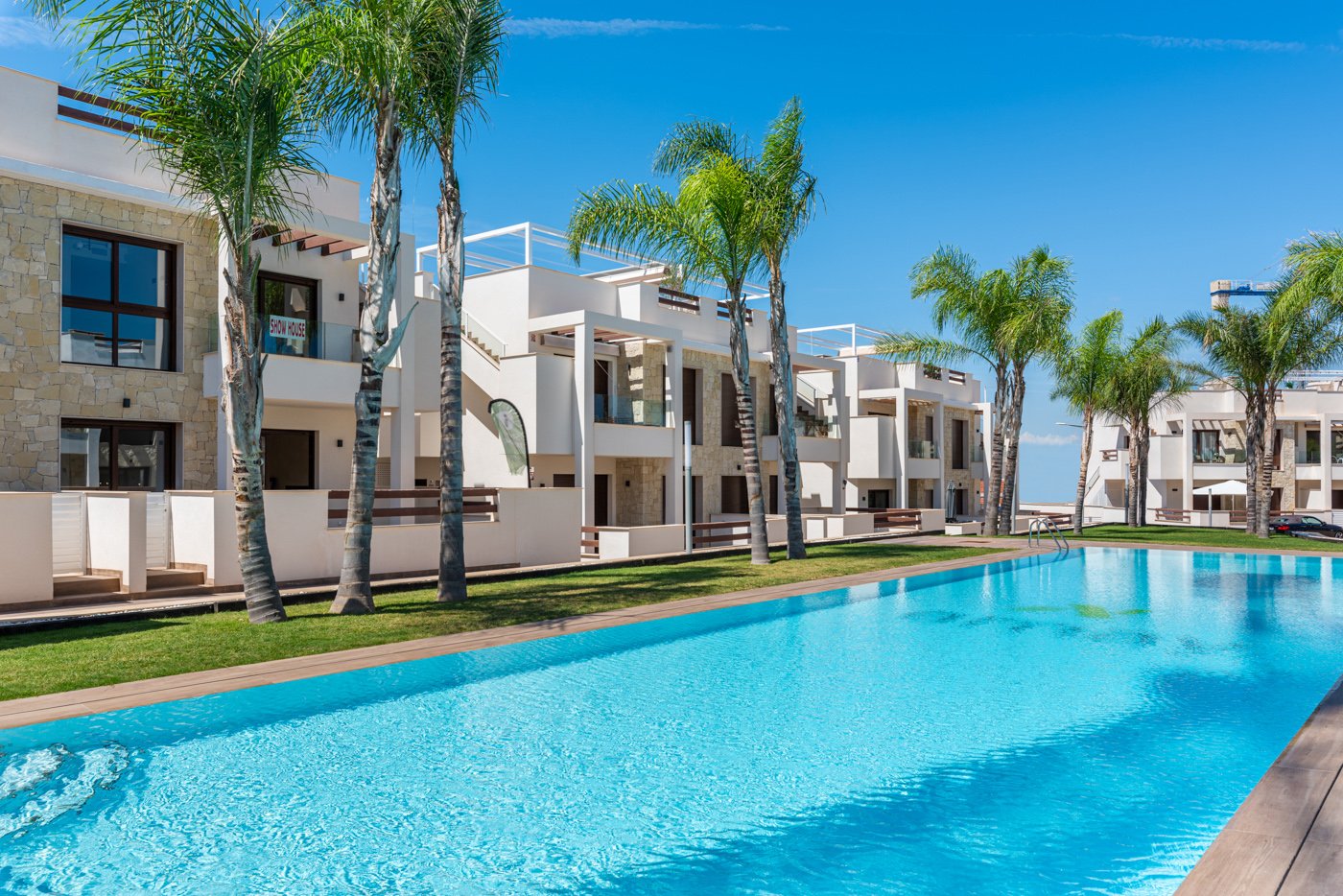 Moderne Bungalows, 3,5 km vom Meer entfernt, Torrevieja Moderne Bungalows, 3,5 km vom Meer entfernt, Torrevieja