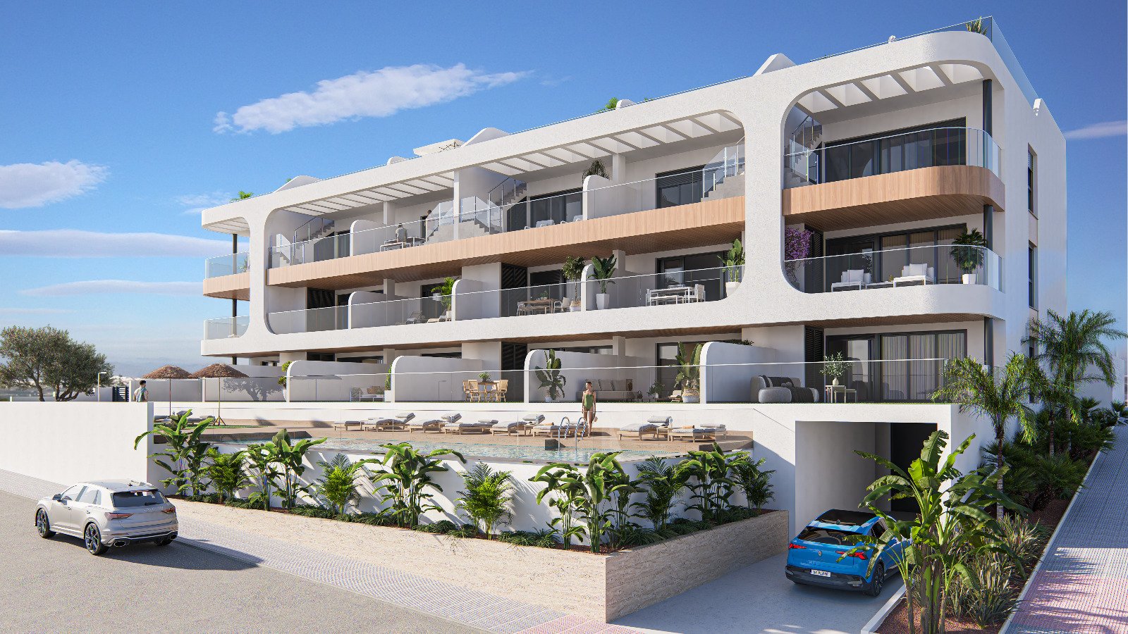 Moderne Apartments, Terrassen und Pool, Benijófar Moderne Apartments, Terrassen und Pool, Benijófar