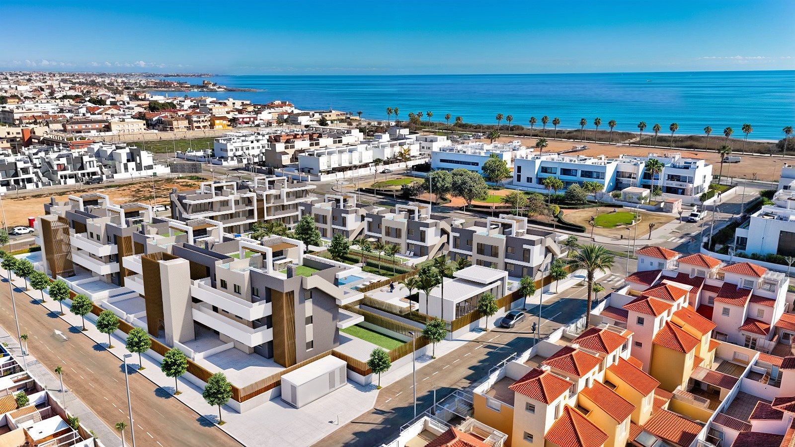 Exklusive Apartments, 250 m vom Meer entfernt, Pilar de la Horadada Exklusive Apartments, 250 m vom Meer entfernt, Pilar de la Horadada
