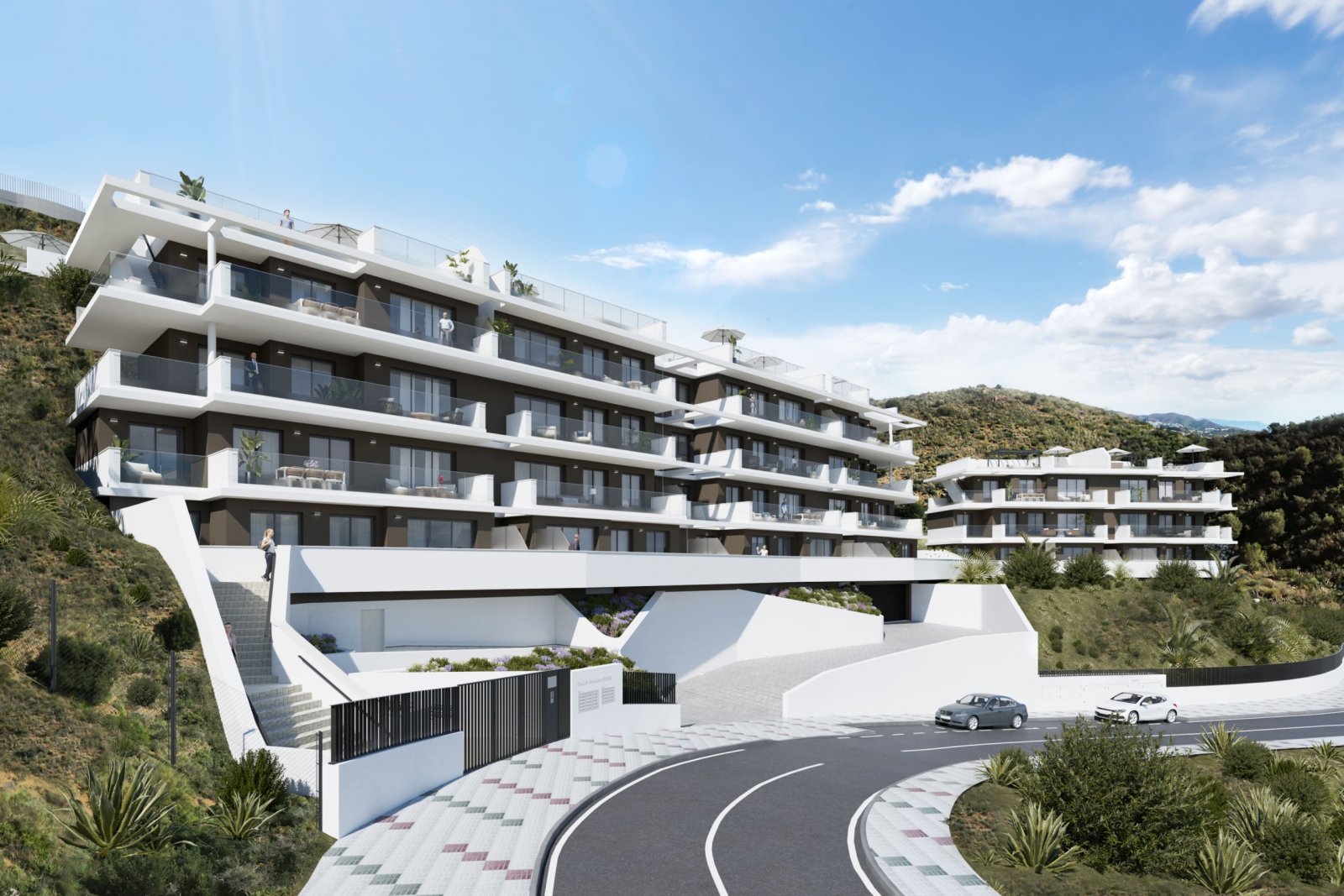 Exklusive Apartments mit Meerblick, 1 km vom Strand entfernt, Rincón de la Victoria Exklusive Apartments mit Meerblick, 1 km vom Strand entfernt, Rincón de la Victoria