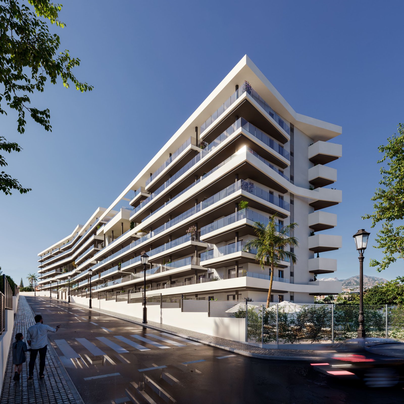 Moderne Apartments mit Pool und Garage, 2 km vom Meer entfernt, Fuengirola Moderne Apartments mit Pool und Garage, 2 km vom Meer entfernt, Fuengirola