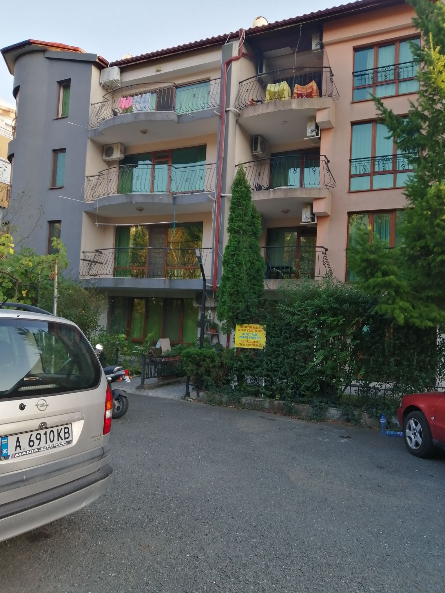 3 Zimmer Wohnung mit Meerblick im privat Haus Yug Sveti Vlas Bulgarien 3 Zimmer Wohnung mit Meerblick im privat Haus Yug Sveti Vlas Bulgarien