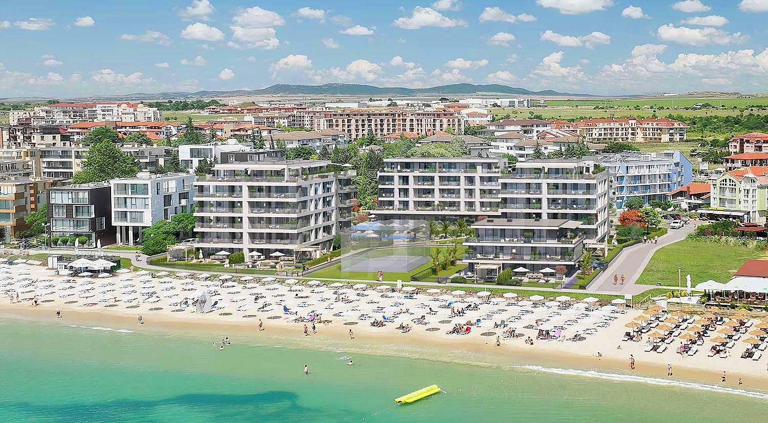 Neubau Olympia-Residenzkomplex an der Küste in Ravda Bulgarien Neubau Olympia-Residenzkomplex an der Küste in Ravda Bulgarien