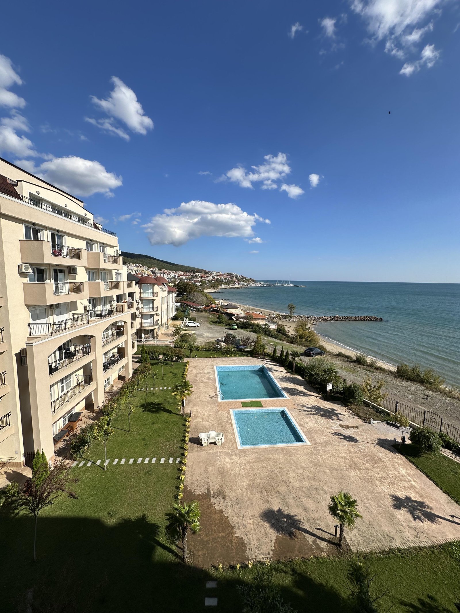 Zweizimmerwohnung in der Wohnanlage Ipanema mit Meerblick in Sveti Vlas Zweizimmerwohnung in der Wohnanlage Ipanema mit Meerblick in Sveti Vlas