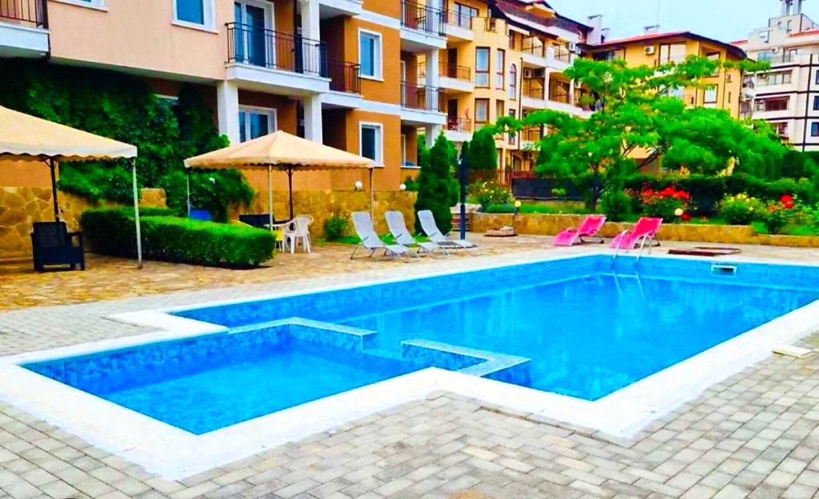 Apartment 1+1 im Domus-Komplex, Sveti Vlas, Bulgarien Apartment 1+1 im Domus-Komplex, Sveti Vlas, Bulgarien